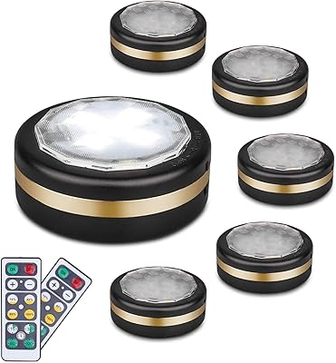 Making tech 6 pièces sous comptoir lumières pour cuisine led sans fil