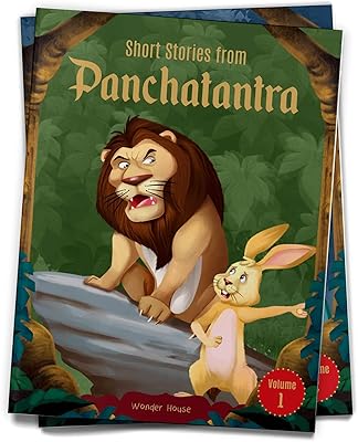 Histoires courtes du panchatantra - volume 1 : histoires illustrées abrégées pour enfants