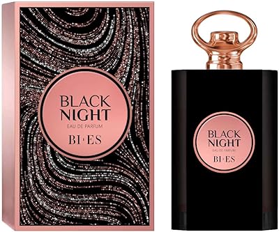 Eau de parfum bes black night en vaporisateur pour femme, 100 ml