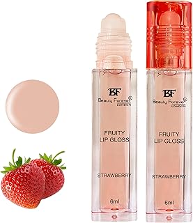 Beauty forever fruity roll-on gloss à lèvres, gel à lèvres aromatisé, hydratant, finition