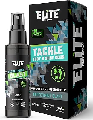 Déodorant elite sports spray et désodorisant pour les pieds de 4