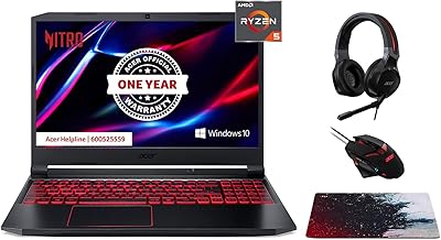 Acer nitro 5 an515 ordinateur portable de jeu nb amd ryzen 5-4600h jusqu'à