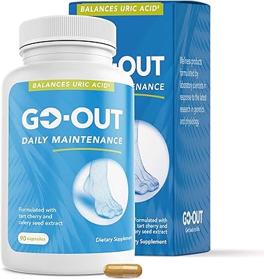 Supplément de soutien à l'acide urique mt. angel vitamins capsules d'extrait