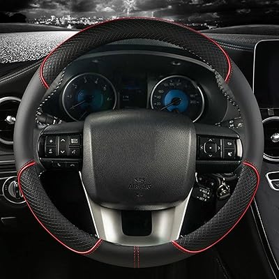 Couvre-volant accessoires automobiles couvre-volant de voiture en cuir microfibre de haute qualité pour toyota pour fortuner 2016-2021 (couleur : d). Achetez en toute sérénité sur Diaytar