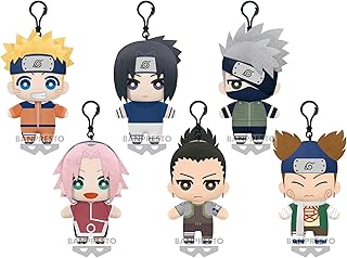 Ensemble de peluches naruto tomonoi banpresto assort série 1 - taille 15 cm
