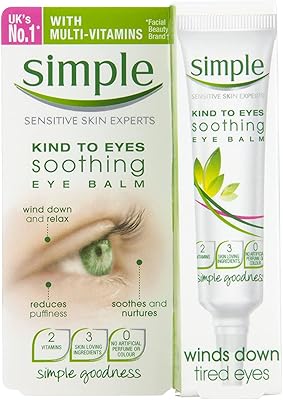 Baume pour les yeux apaisant simple kind to eyes 15 ml