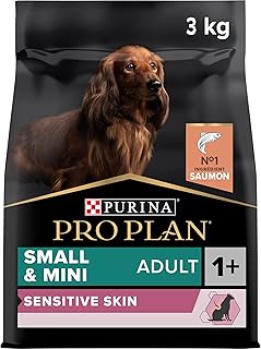 Nourriture sèche pour chiens purina pro plan sensitive au saumon, 3 kg