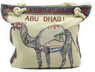 Conception de sac à main souvenir d'abu dhabi pour femme