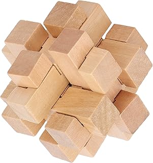 Le verrou de puzzle en bois favorise le jouet de test d'intelligence du