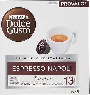 Espresso napolitain, 16 capsules, 128 g, de nescafé dolce gusto