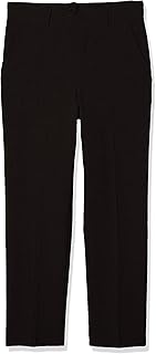Pantalon formel élastique à devant plat pour garçon