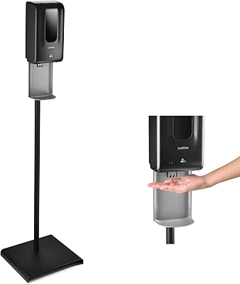 Distributeur automatique de désinfectant pour les mains luxton - station de stérilisation, support