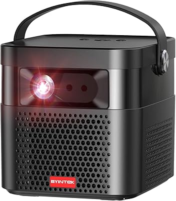 Mini projecteur intelligent pintek u70 pro prend en charge le système