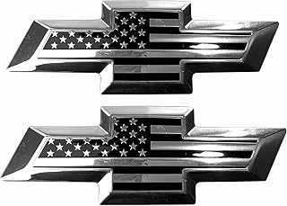 Drapeau métallique en forme de papillon pour portes avant et arrière du silverado 1500 (modèle 2016-2019, chrome/noir). Faites-vous plaisir sans culpabiliser avec Diaytar