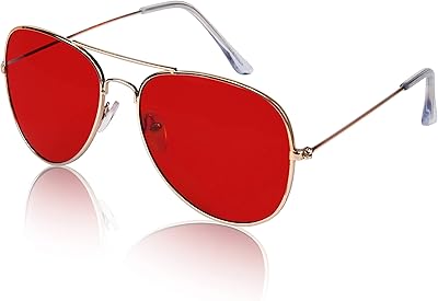 Lunettes de soleil aviateur sunnypro, verres colorés pour protection uv400, m