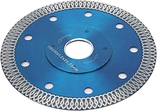 Lame de scie diamantée 115 x 1,2 x 22,23 mm, disque de coupe