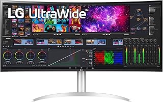 Moniteur lg 40wp95c-w incurvé ultra large wuhd (5 120 x 2 160) 5k2k