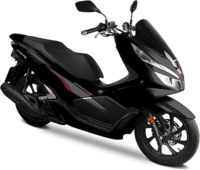 Kit de décoration unracing k47472 pour honda bcx 125 2019-20, gris/rouge