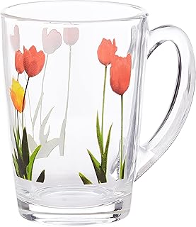 Ensemble de 6 tasses new morning paradise, 320 ml, transparent