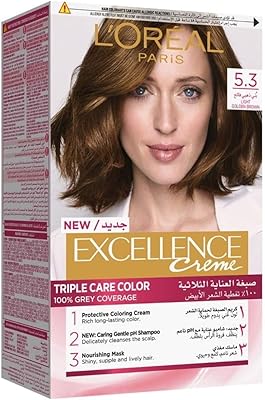 L'oréal paris excellence crème teinture permanente pour cheveux, 5.3 châtain clair doré. Diaytar Sénégal : Le plaisir d'acheter sans se priver