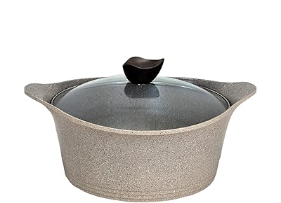 Cocotte neoflam aini 26 cm - fabriquée en corée revêtement céramique antiadhésif moulé