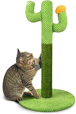 Griffoir pour chat pasion 51 cm 20" avec corde en sisal naturel, griffoirs