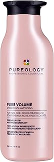 Shampoing pureology pure volume | pour cheveux plats fins et colorés ajoute un volume