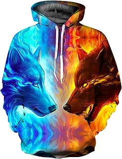 Sweat à capuche unisexe 3d isdf avec design respirant à la mode, manches