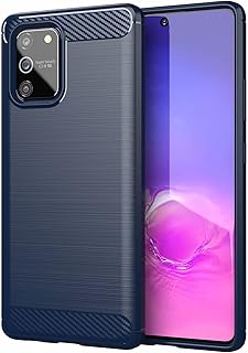 Coque samsung galaxy s10 lite à motif de texture en fibre