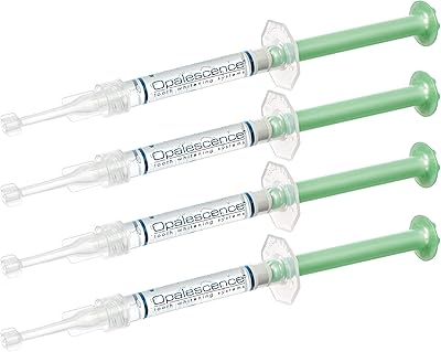 Seringues de gel de blanchiment des dents opal sense à la maison
