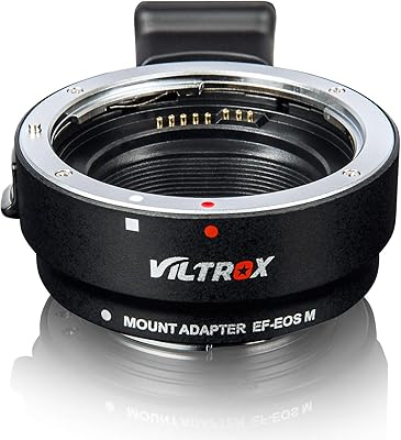 Viltrox ef-eos m adaptateur de monture d'objectif à mise au point automatique