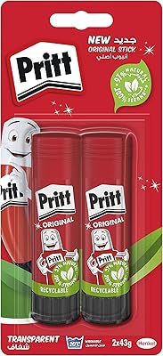 Bâton de colle brit sûr adapté aux enfants pour les arts et l'artisanat
