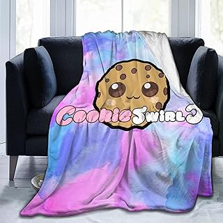 Cookie swirl sea couverture moelleuse en peluche super douce, légère et chaude 50"