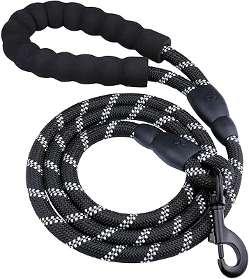 Mamo bear corde de laisse durable pour chien de 1,5 m avec poignée