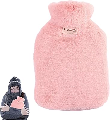 Bouillotte | lavable avec housse en polaire douce sac d'eau chaude compressée