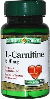 Nature's bounty l-carnatine 500 mg 30s