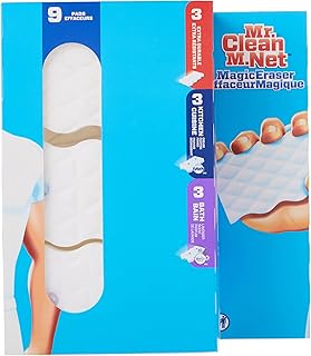 Mr. clean magic eraser tampons de nettoyage extra durables nettoyant pour salle