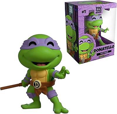 Figurine en vinyle yutuz donatello de 4,2 pouces, figurine à collectionner teenage mutant