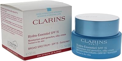 Clarins hydra essential crème hydratante peau soyeuse spf 15 peaux normales