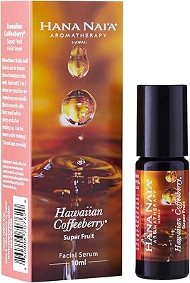 Sérum pour le visage hawaïen hana nai mélange unique d'antioxydants anti-âge pour un éclat