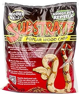 Lit pour reptiles b&k en bois de peuplier et soie adapté aux serpents