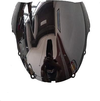 Pour honda cbr 600 f4 1999 2000 99 00 pare-brise noir pare-brise double