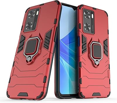 Housse de protection hybride résistante aux chocs avec béquille pour oppo a57 4g/a77