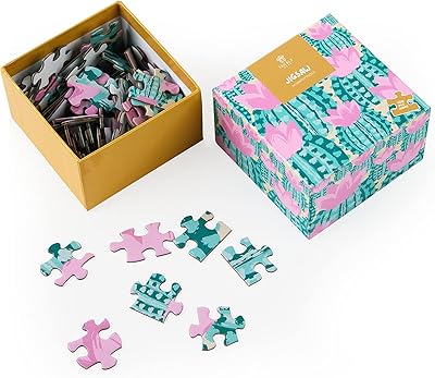 Puzzle de bureau a4 fleur de figue de barbarie