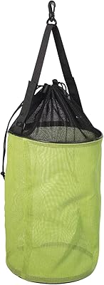 Sac de pêche pliable chuanqi, boîte de rangement en maille textilène de style