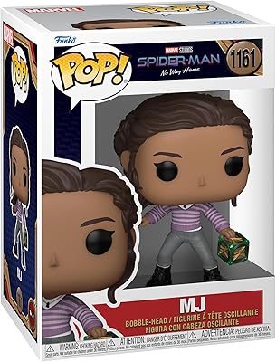Funko pop! marvel : spider-man no way home - mj avec boîte, figurine