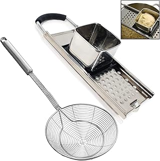 Machine à spaetzle en acier inoxydable de qualité supérieure avec poignée ergonomique, passoire