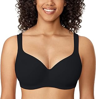 Soutien-gorge balconnet sans couture grande taille pour femme avec couverture complète et soutien