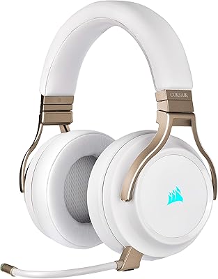 Casque de jeu sans fil corsair virtuoso rgb hd