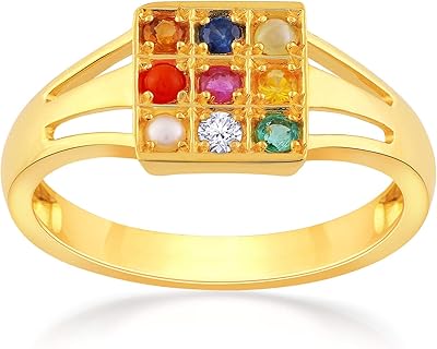 Bague malabar en or et diamants pour homme, u 1/2, or jaune 22